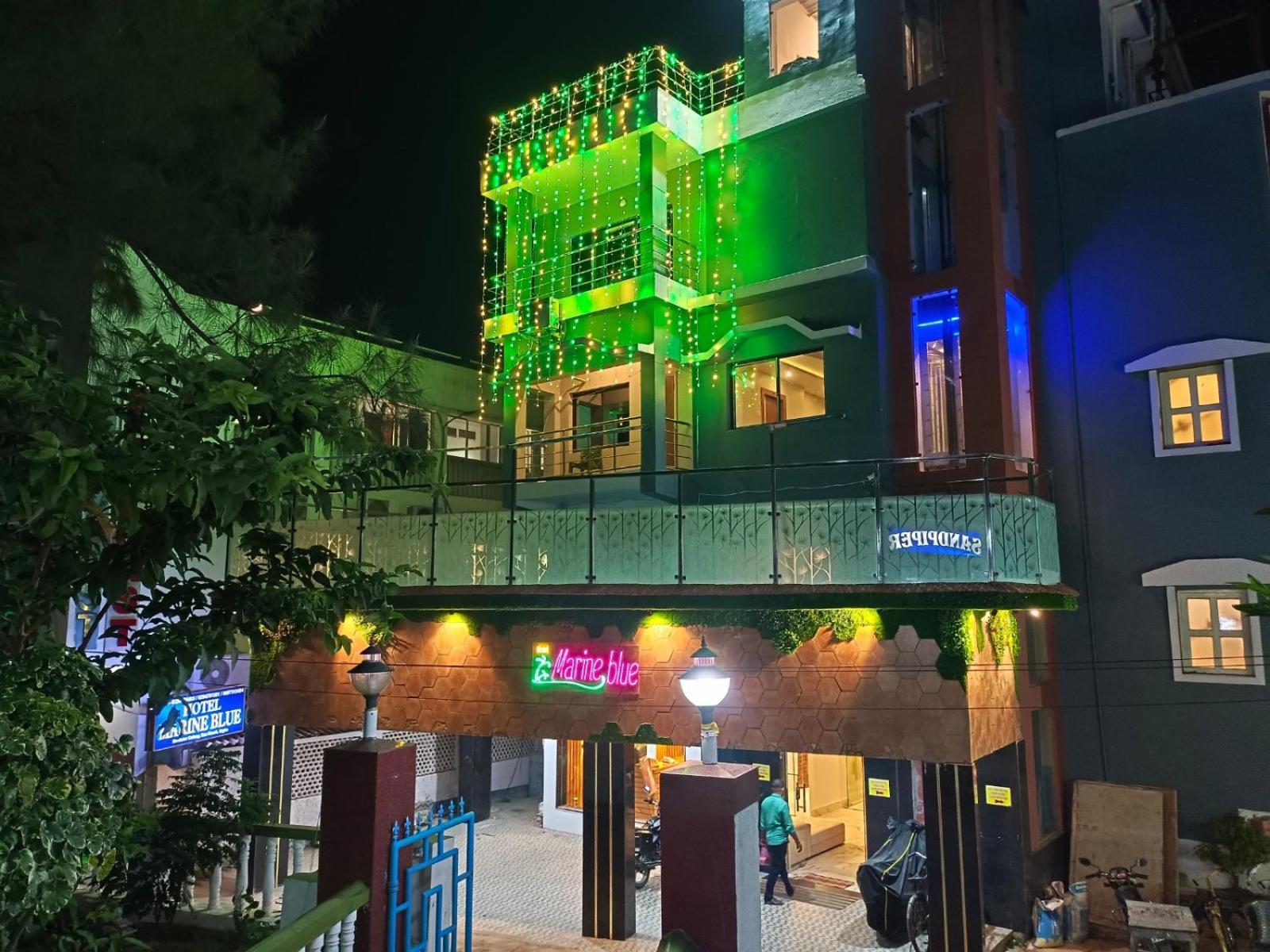 Hotel Marine Blue !! Beach Distance 50 Mts !! Digha  Exterior foto