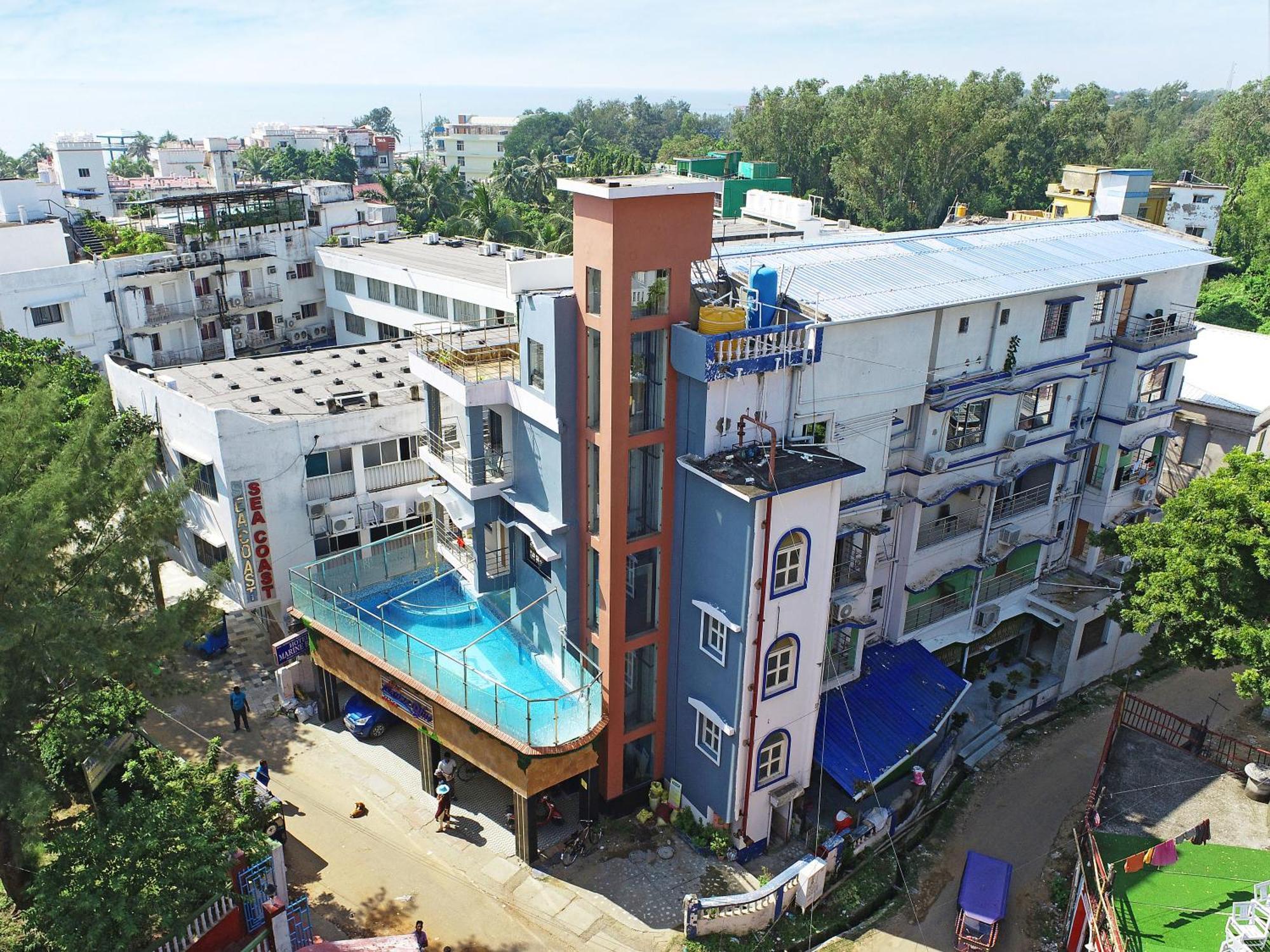 Hotel Marine Blue !! Beach Distance 50 Mts !! Digha  Exterior foto
